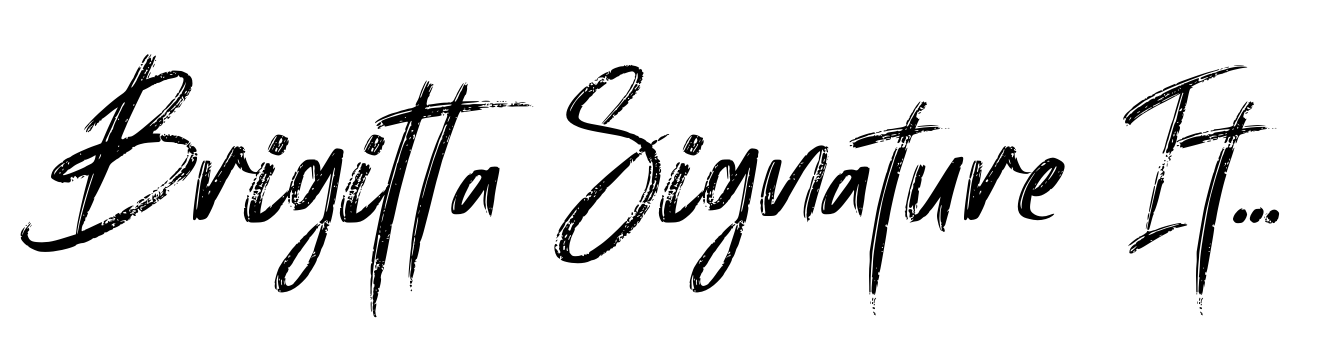 Brigitta Signature Italic